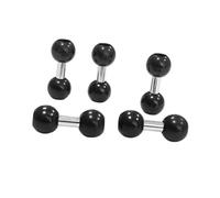 MHADBKH Doppia testa a sfera girevole Smartphone Staffe Phone Mount Tool con connettore da 17 mm per il posizionamento stabile del dispositivo braccio di estensione esterno