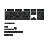 MHADBKH Eleganti Incisioni Laterali KeyCap Impiegate Full Set136pieces Migliora Personalizzazione Della Tastiera Per Le Incisioni Laterali Meccaniche