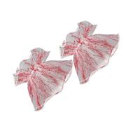 MHADBKH Fermaglio per capelli professionale realistico con schizzi di sangue da vampiro, accessorio leggero per Halloween, cosplay, feste a tema e horror