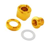 MHADBKH Guarnitura Tappo Laterale Estrattore Riparazione Ciclo Bike Manovella Chiave Biciclette Manovella Strumento di rimozione Copertura Facile da Usare Bicycless Manovella Strumento di rimozione