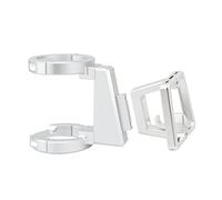 MHADBKH Lega di alluminio Anteriore Della Bicicletta Per Carrier Block Bag Staffa Titolare Pieghevole Ciclismo Per Block Bike Accessori Bag Rack Bike Rack Rack Per Bici