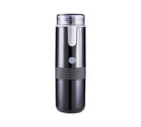 MHADBKH Macchina per caffè espresso portatile per auto, macchina da caffè a cialde, con ricarica USB, adatta per campeggio all'aperto, auto, casa, alta pressione, elettrica, ricaricabile'