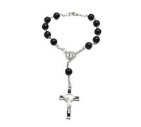 MHADBKH Masbaha - Perlina in legno di sandalo indonesiano, accessorio alla moda per preghiera musulmana e guida spirituale, plastica e lega, Nessuna pietra preziosa