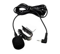 MHADBKH Microfono auto 2.5mm/3.5mm Car Radio Mic Ricambio Per Stereo Veicolo Unità Testa Esterno Esterno
