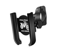 MHADBKH Morsetto per telefono regolabile in lega di alluminio per moto bici elettriche che garantiscono stabilità e comunicazione chiara morsetto telefono sicuro per biciclette