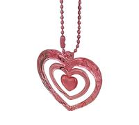 MHADBKH Portachiavi a forma di cuore con ciondolo a forma di cuore per auto, bomboniera, per borsette, borse, portafogli, decorazione, portachiavi carino, portachiavi con scritta "Love", accessorio