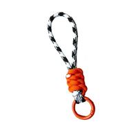 MHADBKH Portachiavi alla moda con cordino da polso, versatile, accessorio perfetto per custodia e chiavi dell'auto intrecciate, Nero e bianco, Taglia unica