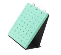 MHADBKH Portagioie robusto in feltro adatto ai viaggi, espositore per libri, orecchini, spille, collane, 280 tasche, decorazione per collezione di spilli, calendario