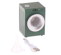 MHADBKH Pratico 1 12 Scala Miniatura Casa Delle Bambole Appliance Lavatrice Realistica Per La Decorazione Della Stanza Lavanderia Decorazione