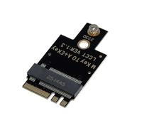 MHADBKH Scheda di espansione NVME A+E a PCIe4.0, convertitore SSD 2230 con staffa e WiFi, supporta adattatori NVMe Hdds Expansion A+E a PCIE