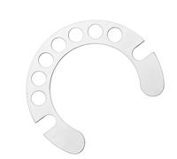 MHADBKH Semplice installazione Bike Headsets Spacer Shims 1-5mm di spessore regolabile per migliorare il ciclismo confortevole ad alta resistenza biciclette cuffie rondella