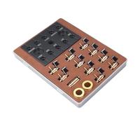 MHADBKH Set di barili professionali per riparazione di orologi, ideali per 10 tipi di calibri multipli, strumenti di manutenzione efficienti, barili di ricambio per avvolgitore a molla principale