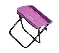 MHADBKH Sgabello pieghevole trasportabile con zaino in spalla per spedizioni selvagge Costruzione sottile in lega di alluminio Piano salvaspazio Sgabello in alluminio sottile