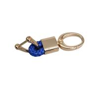 MHADBKH Supporto alla moda per auto, ciondolo in pelle, accessorio elegante adatto per chiavi e ciondoli dell'auto, Colore oro., Yellow