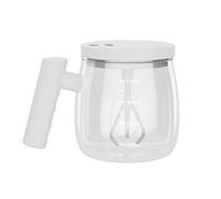 MHADBKH Tazza da caffè automatica per mescolare, in vetro, alimentata a batteria, 400 ml, miscelatore automatico per uso domestico e in ufficio, per uso domestico