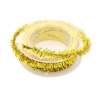 MHADBKH Tinsel - Filo metallico glitterato per albero di Natale, 1,5 m