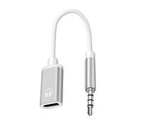MHADBKH Tipo C alla durevolezza uditiva del cavo del convertitore di 3.5mm per le cuffie analogiche per il pendolarismo e il convertitore uditivo di viaggio