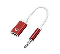MHADBKH Tipo C alla durevolezza uditiva del cavo del convertitore di 3.5mm per le cuffie analogiche per il pendolarismo e il convertitore uditivo di viaggio