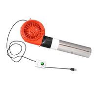 MHADBKH Ventola per barbecue PWM Ventilatore 12x3.2cm 5V 1A Grande Aria Alimentata USB Ventola Interruttore di Controllo della Velocità Variabile Per Starter Carbone Controllo della Velocità Variabile