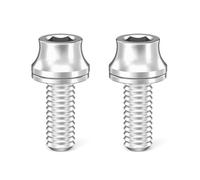 MHADBKH Viti di fissaggio precise M5x12mm Bulloni adatti per accessori da ciclismo Il design leggero garantisce una vestibilità sicura Facile installazione Bulloni per gabbia portabottiglie