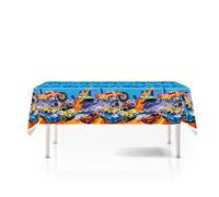 MHDAMAI Racing Car Tovaglie,Tovaglie Festa 108 x 180 cm Auto Compleanno Party Supplies Plastica Rettangolo Tablecover Decorazioni da Tavola per Bambini Compleanno Festa a Tema Auto da Corsa