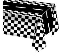 MHDAMAI Racing Car Tovaglie,Tovaglie Festa 137 x 274 cm Auto Compleanno Party Supplies Plastica Rettangolo Tablecover Decorazioni da Tavola per Bambini Compleanno Festa a Tema Auto da Corsa