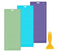 MHDUYEG 3 Pezzi Tappetino Da Taglio Per Cricut Joy Tappetino Cricut Joy, 30,5 X 11,4 cm (4,5 X 12 Pollici) Accessori Cricut Joy Per Plotter (Standardgrip, Lightgrip, Stronggrip)