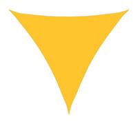 Mhdvray Tenda parasole triangolare, 4 x 4 x 4 m, in HDPE da 160 g/m², resistente agli strappi, protezione solare e protezione dagli sguardi indiscreti, per giardino, terrazza, balcone e parco giochi