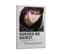 MHEGSNGA Kuroko - Poster artistico vintage senza cestino, decorazione per la stanza, decorazione estetica per camera da letto, poster su tela per camera da letto, 30 x 45 cm, con cornice