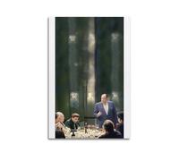 MHEGSNGA Poster su tela con Sopranos, James Gandolfini, decorazione artistica vintage, decorazione per camera da letto, 30 x 45 cm, senza cornice