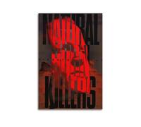MHEGSNGA Poster vintage Natural Born Killers, decorazione artistica per camera da letto, 40 x 60 cm, senza cornice