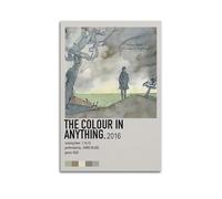 MHEGSNGA The Colour In Anything - Poster di James Blake, decorazione artistica vintage, decorazione artistica per camera da letto, 30 x 45 cm, senza cornice