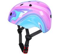 MHJY Casco Bici Bambino Casco Bicicletta Bambina Protezioni Della Testa per Skateboard Skate Moto Monopattino Regolabile per Ragazze e Raga 3-8 Anni