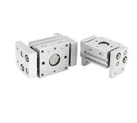 MHL2 10D 16D 20D 25D 32D 40D 1 2 Pinza pneumatica a doppio effetto Pinza pneumatica di tipo largo Cilindro parallelo Morsetti in alluminio Foro 10-40mm (Color : MHL2-10D)