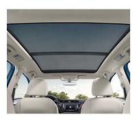 MHOZLHY Parasole Tetto Vetro Apribile Auto per VW Tiguan 2007-2016,2 PCS Silenziosa Isolamento Termico Raggi UV Finestra Protezione,A-Black