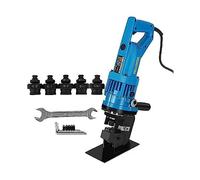 MHP-20 900W Elettrico Pratico Perforatrice Idraulica 6mm Knockout Punch Tools 5 Dies Set su Piastra in Acciaio Piastra in Ferro Alluminio