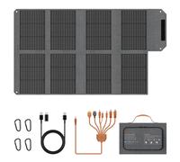 MHPOWOS Caricatore solare portatile Caricatore mobile per pannello solare pieghevole 19V 120W / 80W Alimentatore di backup di emergenza per Powerbank 80W Solar Charger