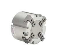 MHS2/MHS3/MHS4 Serie 2/3/4 Dita Pinza Pneumatica Sostituzione Cilindro Rotante a Doppia Azione 16D/20D/25D/32D/40D/50D(MHS3,40D)