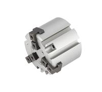 MHS3 16D 20D 25D 32D 40D 63D 80D 100D 125D Pinza pneumatica a tre griffe serie MHS di tipo parallelo(50D)