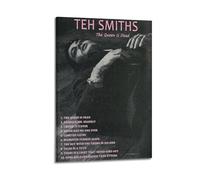 MHUYGGU Poster decorativo su tela con album The Smiths "The Queen Is Dead", decorazione artistica da parete per soggiorno, camera da letto, 30 x 45 cm, con cornice