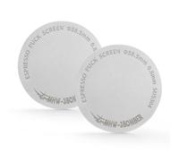 MHW-3BOMBER Puck Screen 58 mm, 2 pezzi, spessore 0,8 mm, filtro espresso per portafiltro, 180 μm, in acciaio inox per espresso, accessori per espresso, filtro espresso per filtro portafiltro da 58,35