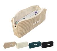 MHwan Astuccio Piccolo, Dallo Stile Semplice e Alla Moda, Astuccio Scuola di Alta Qualità In Velluto a Coste, Morbido e Leggero, Adatto a Ragazze, Adolescenti