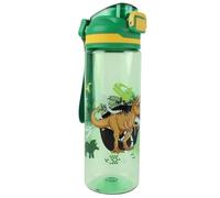 MHwan Borraccia Bambini, 650ml, adatta per Bevande Gassate, Senza BPA, Apertura One-Touch, Facile da Pulire, Grande Capacità Borraccia, adatta per la Scuola e Gli Sport All'Aria Aperta