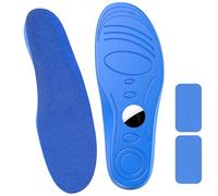 MHYALUDO Compatibile con Airtag Copertura protettiva Solette per bambini e anziani, Trova più velocemente la tua famiglia con le solette Airtag, Traccia le tue scarpe, Misura 210 mm, Blu