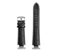 MHYATIO Compatibile con il cinturino dell'orologio in vera pelle LV Compatibile con il cinturino dell'orologio Louis Vuitton Tambour Series Mouth 10 12mm da uomo e da donna Q114k Q1121(Dark blue,18mm-