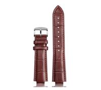 MHYATIO Compatibile con il cinturino dell'orologio in vera pelle LV Compatibile con il cinturino dell'orologio Louis Vuitton Tambour Series Mouth 10 12mm da uomo e da donna Q114k Q1121(GRAY,21mm-12mm)