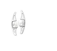 MHYESA Paddle Cambio Per MK2 Per Golf 7 Per 8 Per Passat Estensione Leva Volante Auto Paddle Cambio Volante(TYPE B And D Silver)