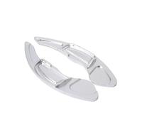 MHYESA Per Civic 2009-2012 Per CR-V 2009-2013 Per City 2008 Estensione Leva Cambio In Alluminio 2 Pezzi Paddle Cambio Volante(SILVER)