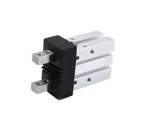 MHZ2 MHZL2 Type Parallel Pneumatic Clamping Cylinder - Double Acting 6D 10D 16D 20D 25D 32D 40D for Industrial Automation(Dc25d)