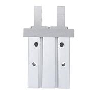 MHZ2 Steel Pneumatic Finger Cylinder Double Acting Air Gripper High exactness Good Sealing for Industrial Automation and Robotics Applications (MHZ2-40D)